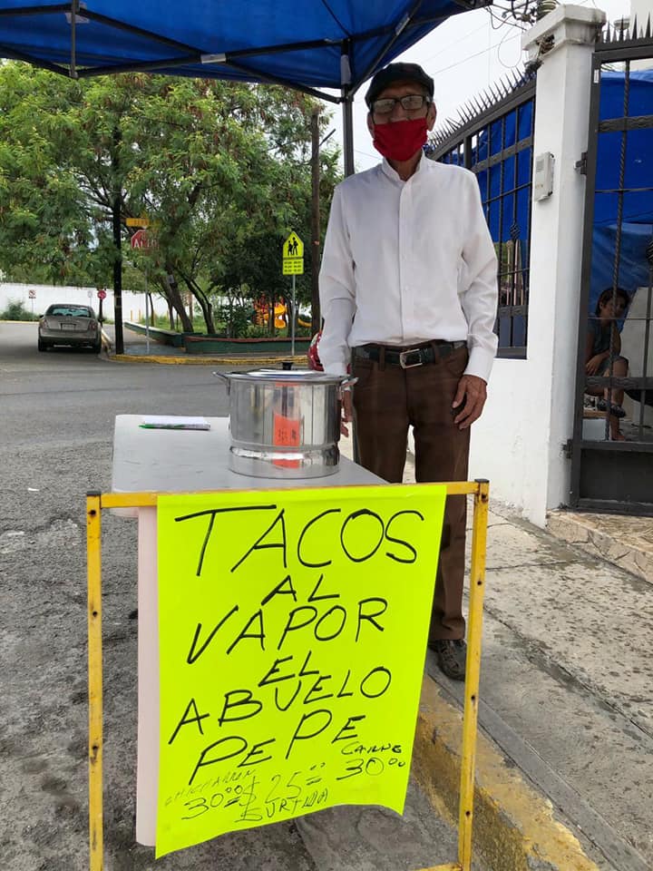Don Pepe: Abuelito emprende negocio de tacos de canasta y se vuelve viral 