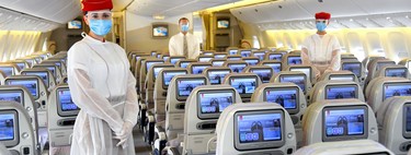Emirates se blinda contra el Coronavirus y empieza a hacer test rápidos a pasajeros
