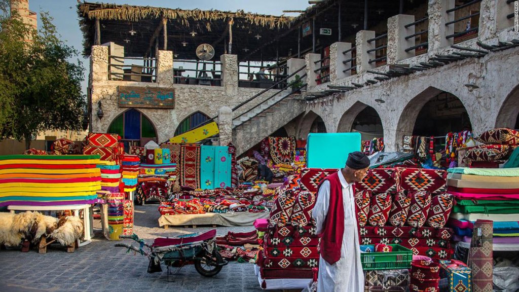 Mercado de Souq Wakif en Qatar