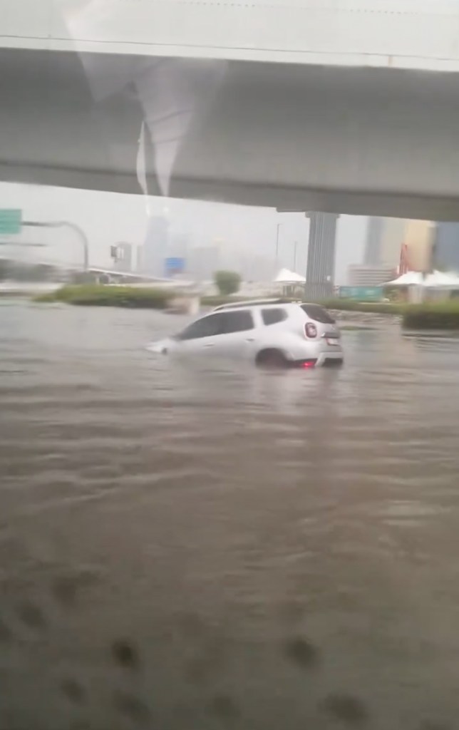 Las inundaciones en Dubai.