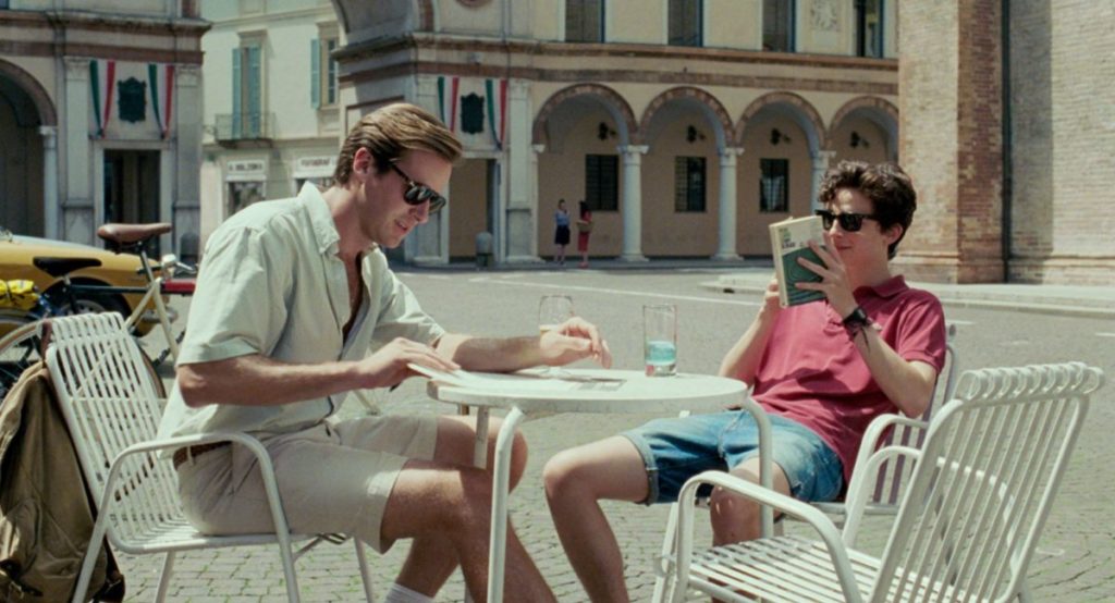 timothée chalamet y armie hammer