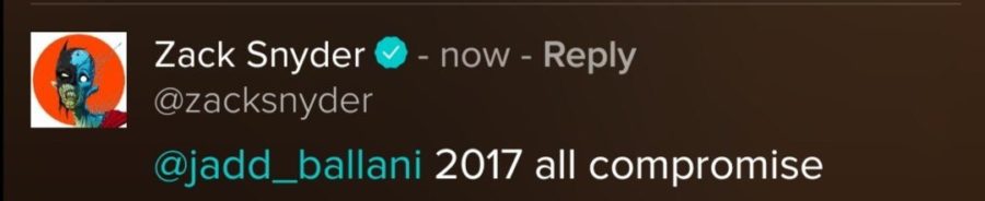 Zack Snyder Snyder Cut
