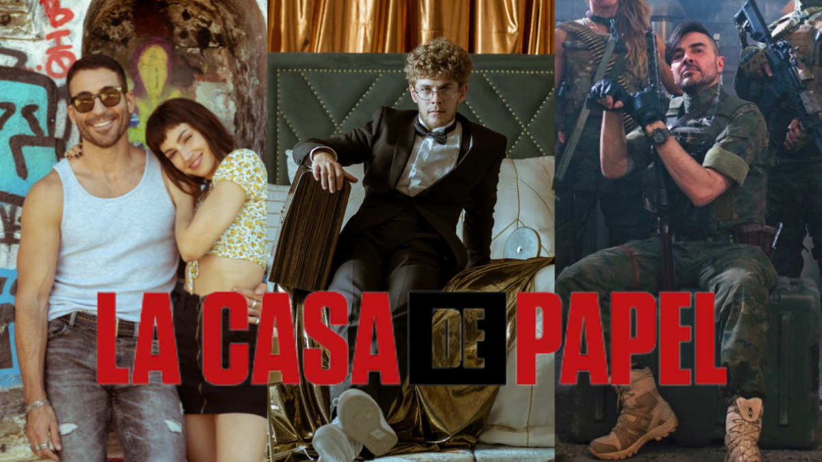 Nuevos personajes de La casa de papel La casa de papel personajes