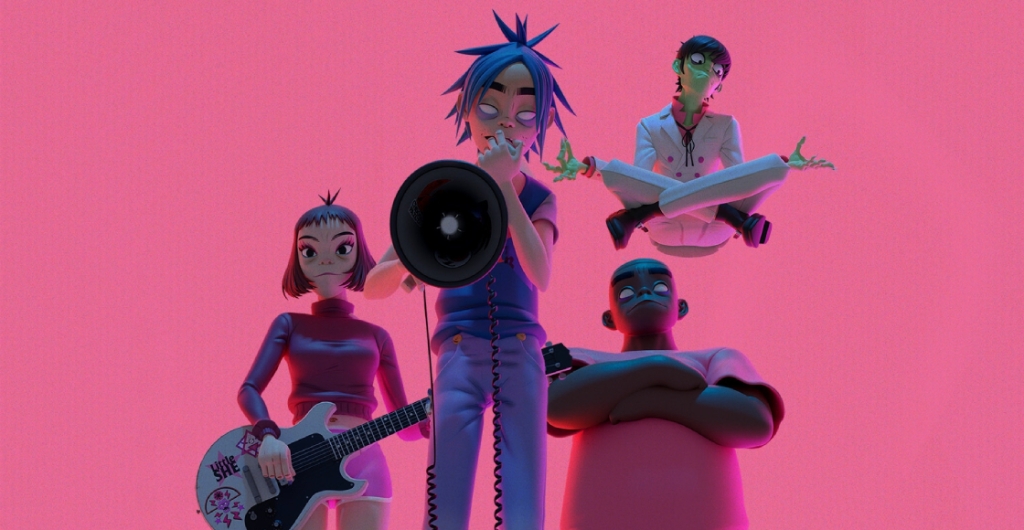 Gorillaz le mete punk a la electrónica en su nueva rola "Skinny Ape"