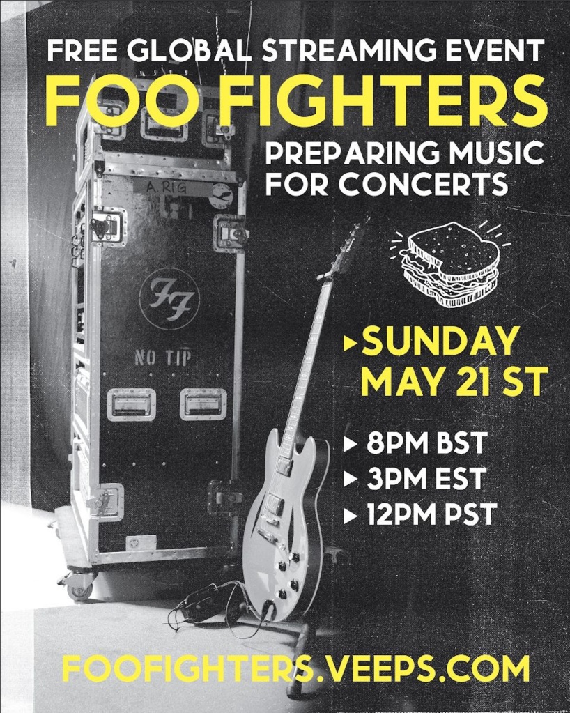 Foo Fighters estrenan la emotiva rola "Under You" y anuncian un show en línea muy especial