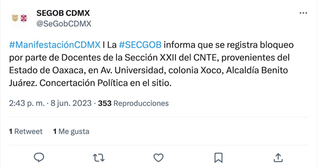 planton-cdmx-avenida-universidad-maestros