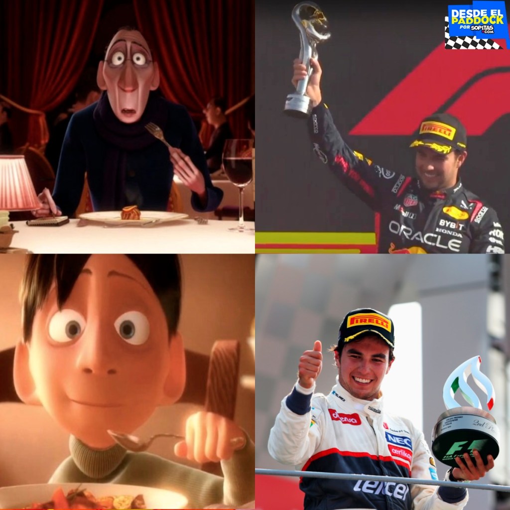 Checo lo volvió a hacer en Italia