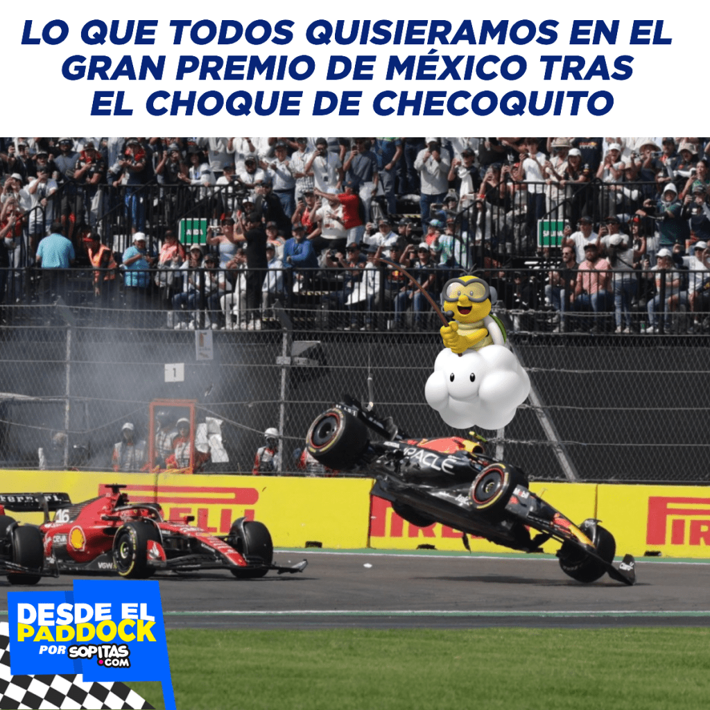 Los memes del abandono de Checo Pérez