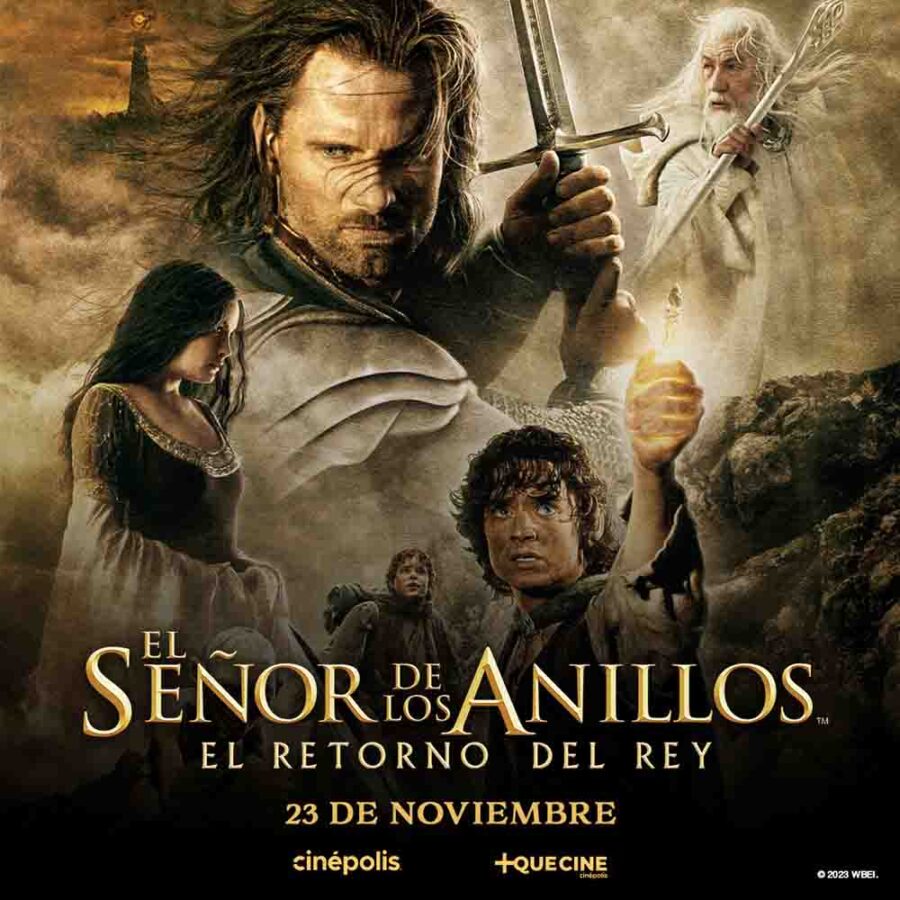 el señor de los anillos reestreno
