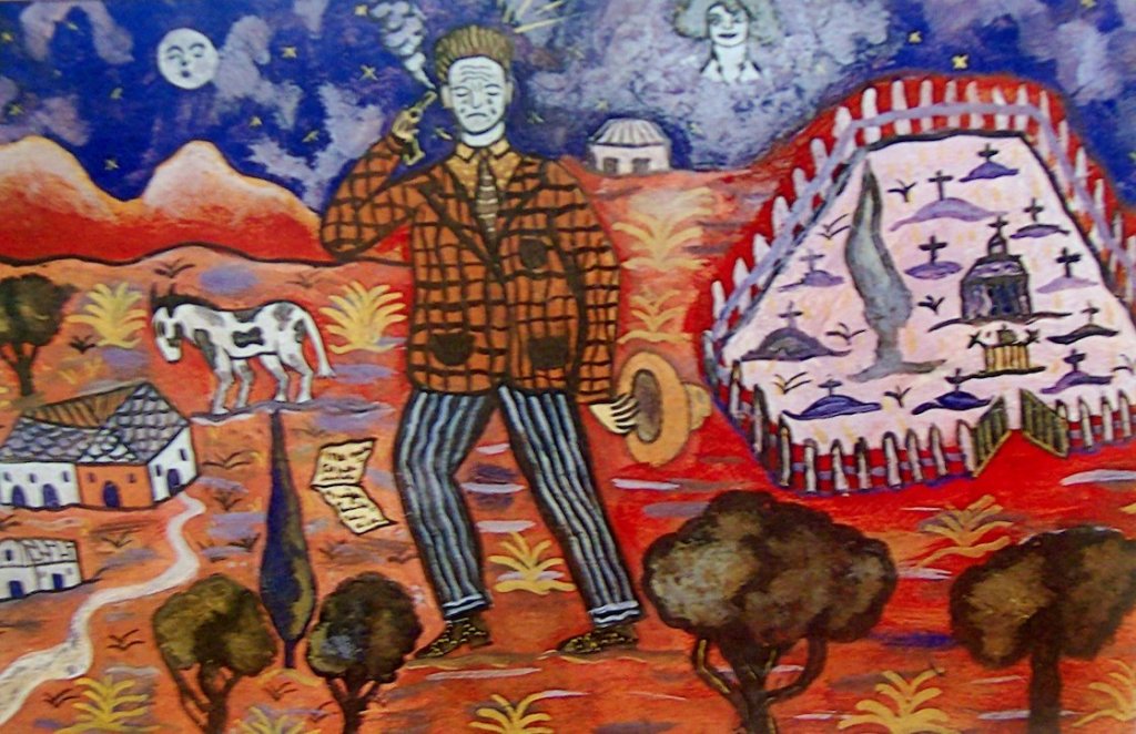 Pinturas de Abraham Ángel.