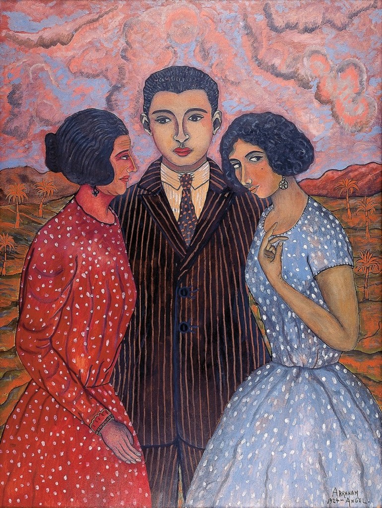 Pinturas de Abraham Ángel.