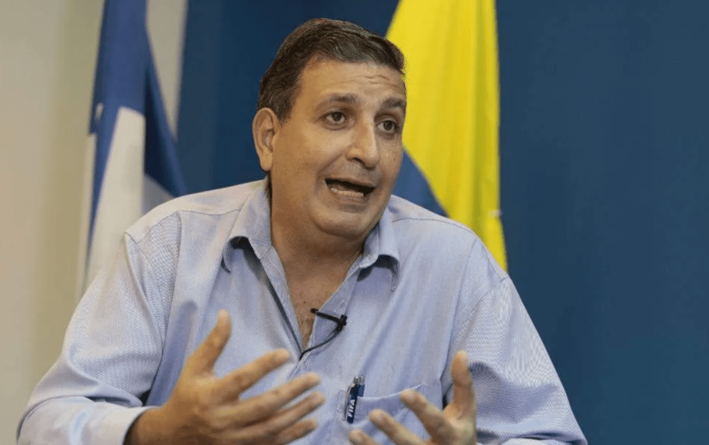 Jorge Salomón, presidente de la Fenafuth