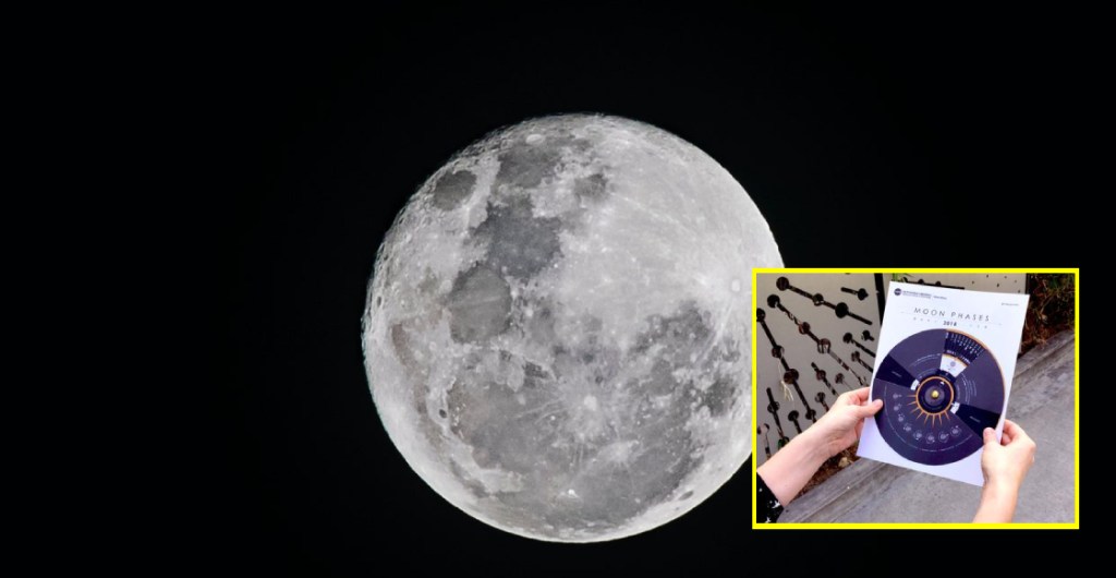 Paso a paso para hacer un calendario lunar del 2024