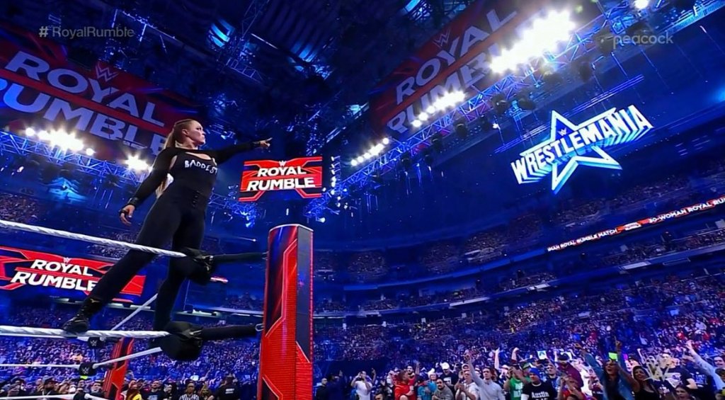 Ronda Rousey gana el Royal Rumble