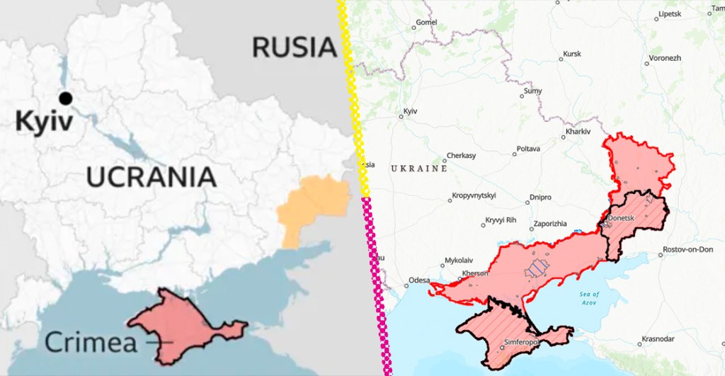 Avance de Rusia a 2 años de guerra con Ucrania