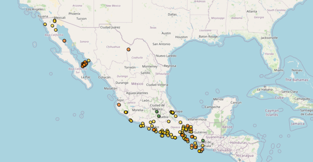 Enjambre de sismos en Mexicali.