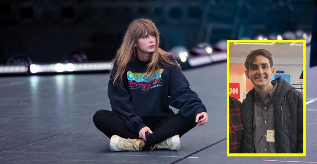 La cantante Taylor Swift y el programador Jack Sweeney