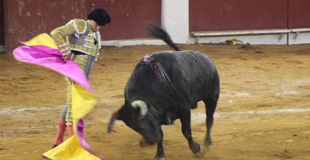 Una corrida de toros en la Plaza México.