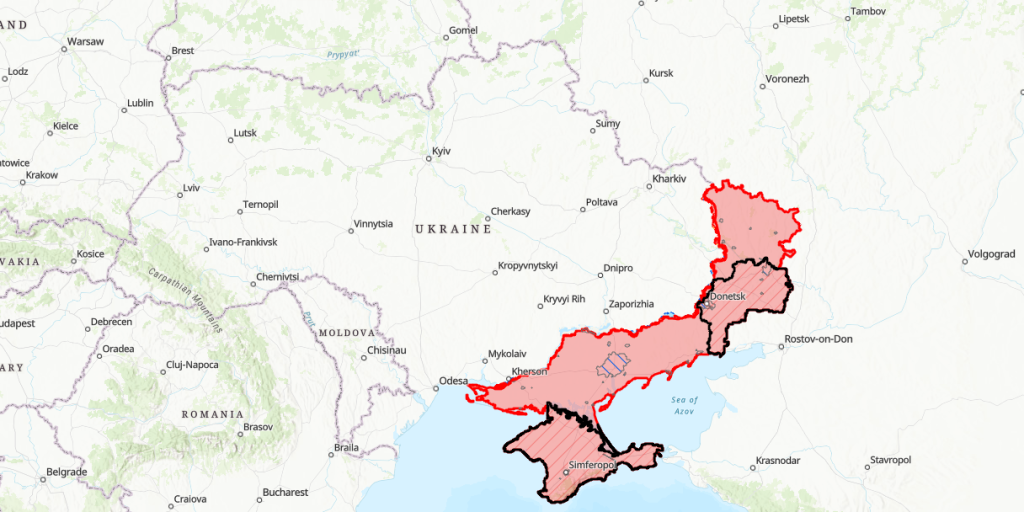 Avance de Rusia a 2 años de guerra con Ucrania