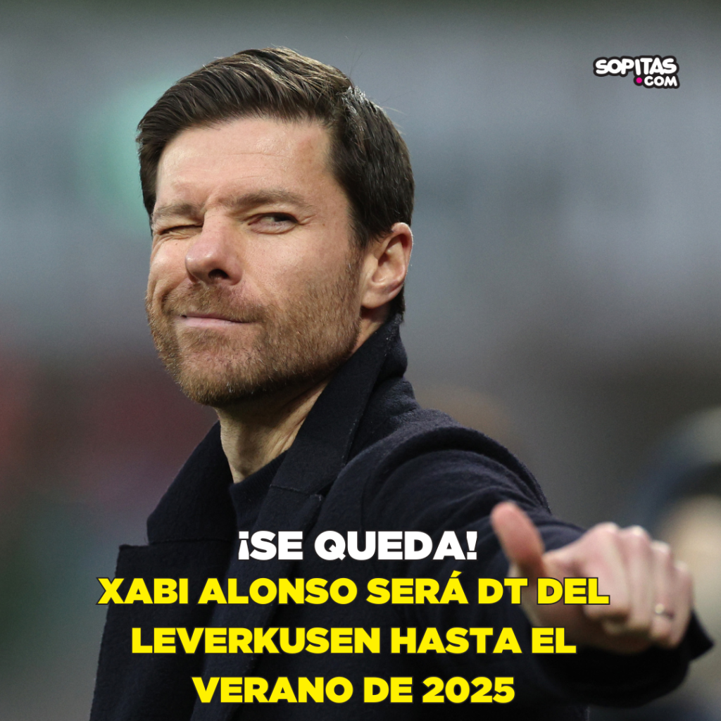 Hay Xabi Alonso para rato en el Bayer Leverkusen