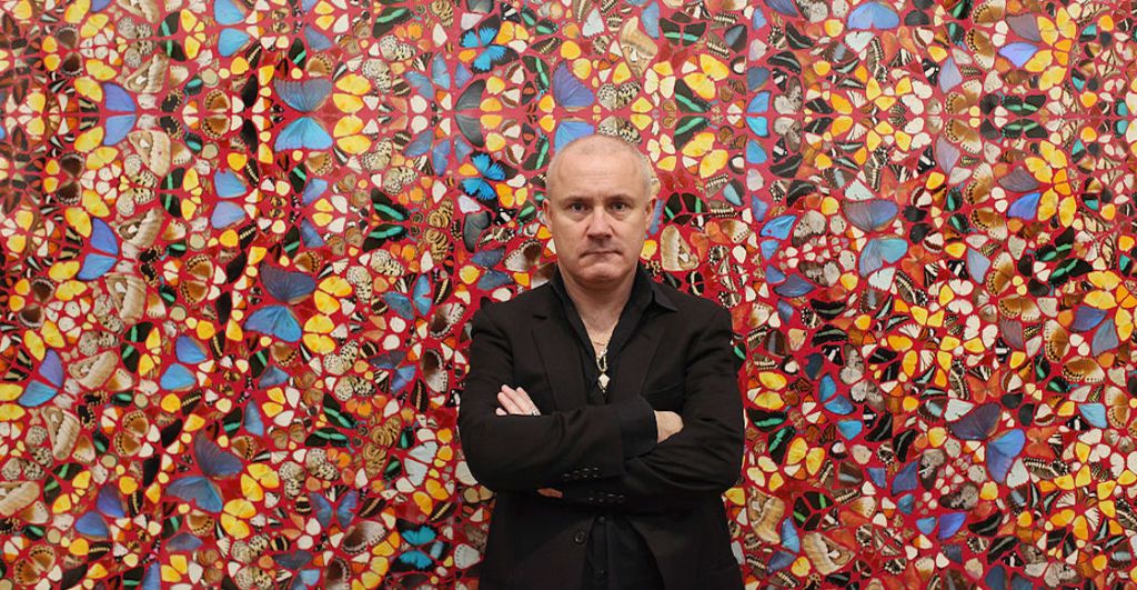 La primera exposición de Damien Hirst