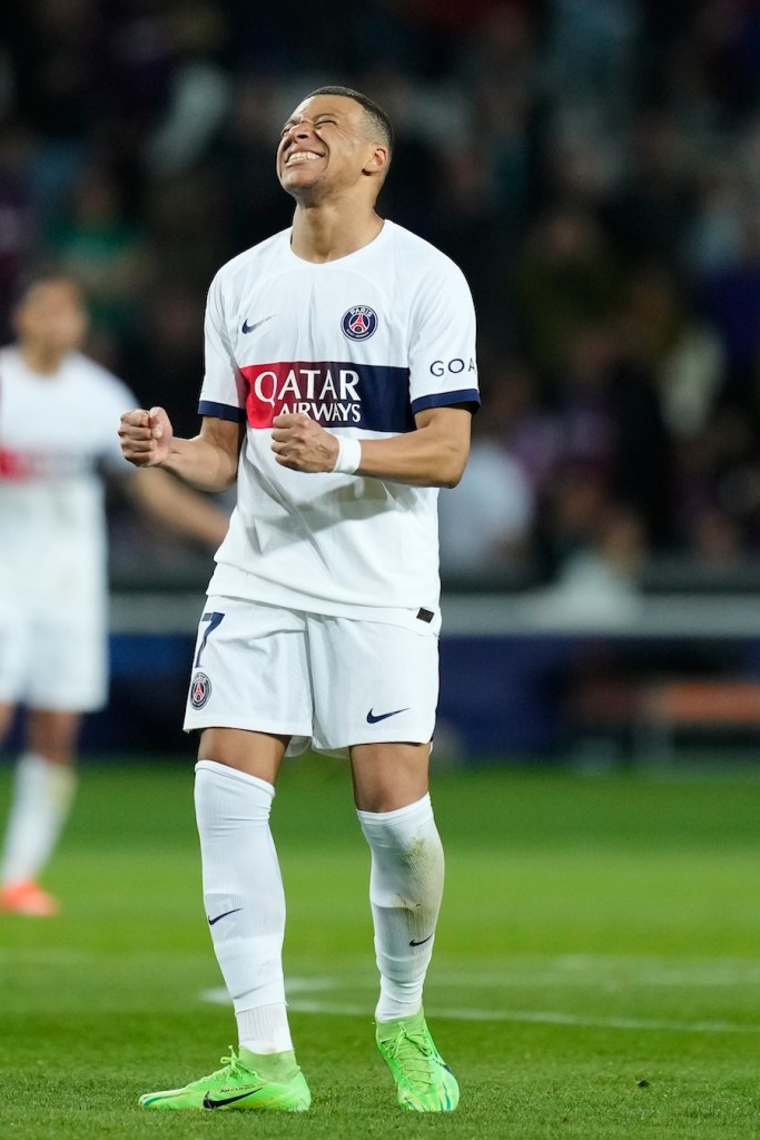 Kylian Mbappé en la Champions League