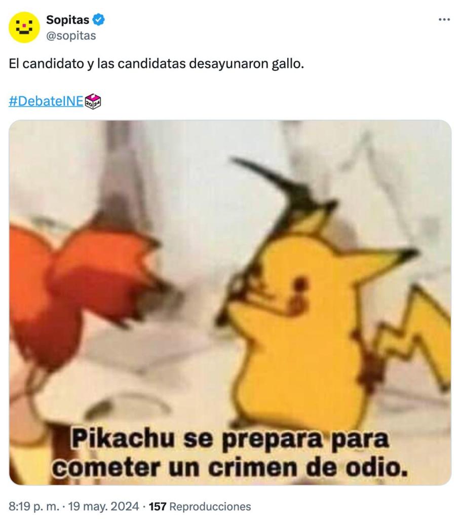 Los memes del tercer debate del INE